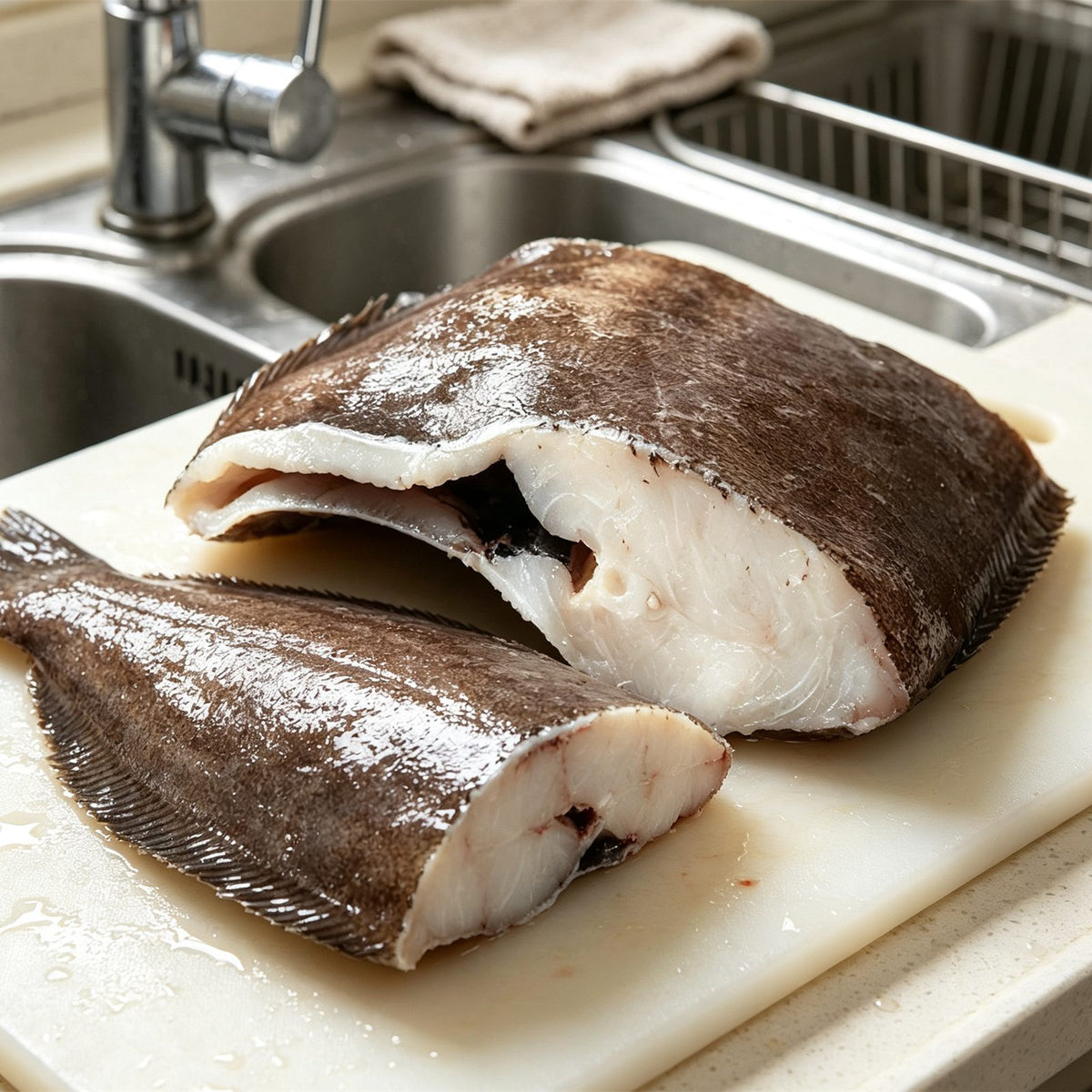 Premium Fresh Skin-On Flounder Fillets