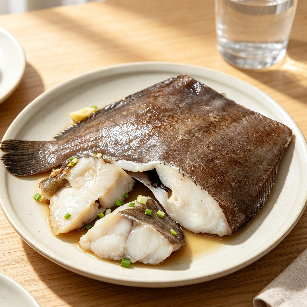 Premium Fresh Skin-On Flounder Fillets