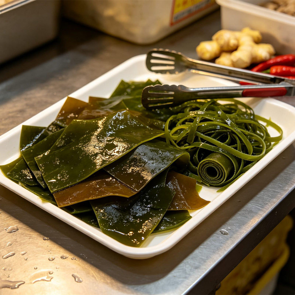 Fresh Kelp Sheets And Strips