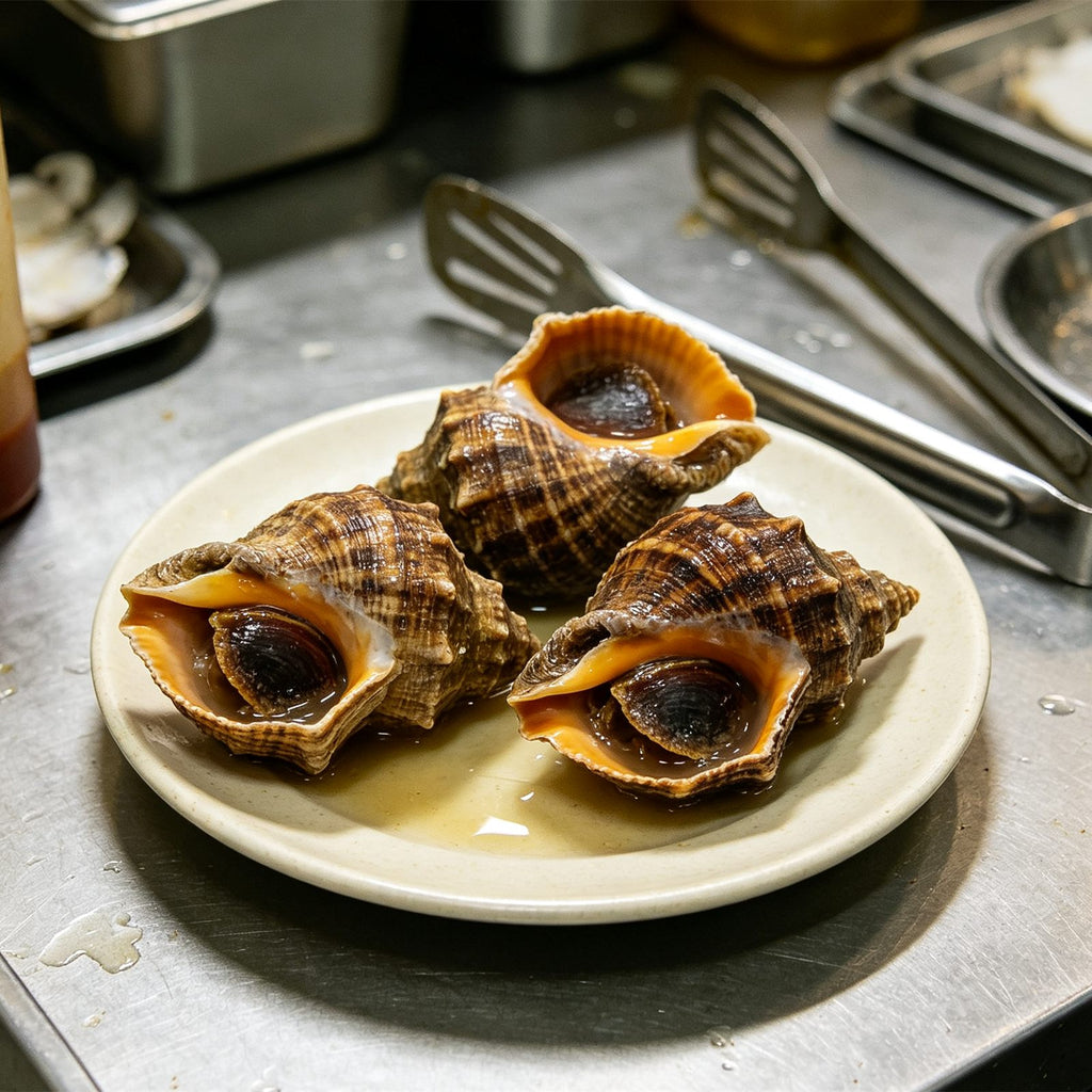 Fresh Whole Sea Snails In Shell