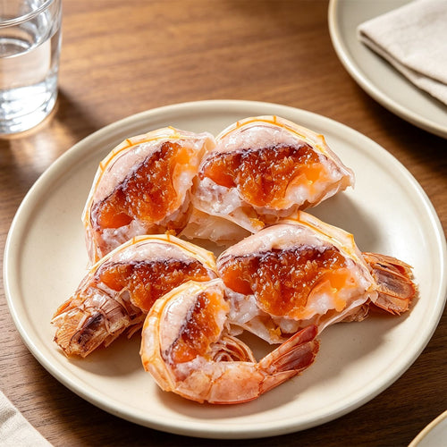 Fresh Mantis Shrimp With Roe