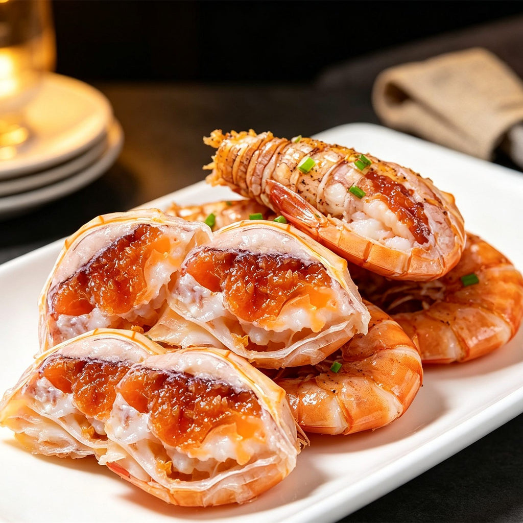 Fresh Mantis Shrimp With Roe