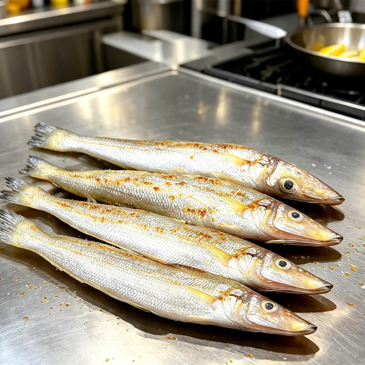 Fresh Whole Silver Sardines For Grilling