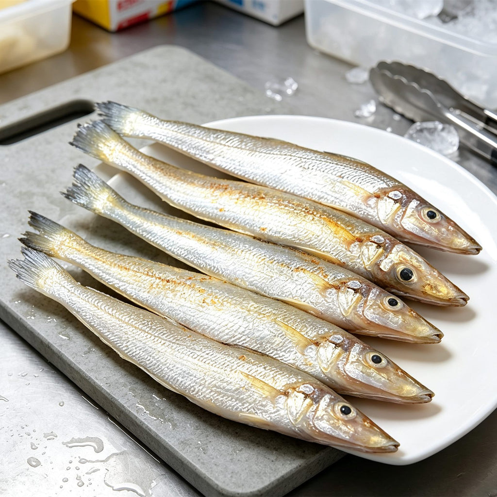 Fresh Whole Silver Sardines For Grilling